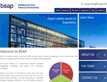 Tablet Screenshot of bsap.info